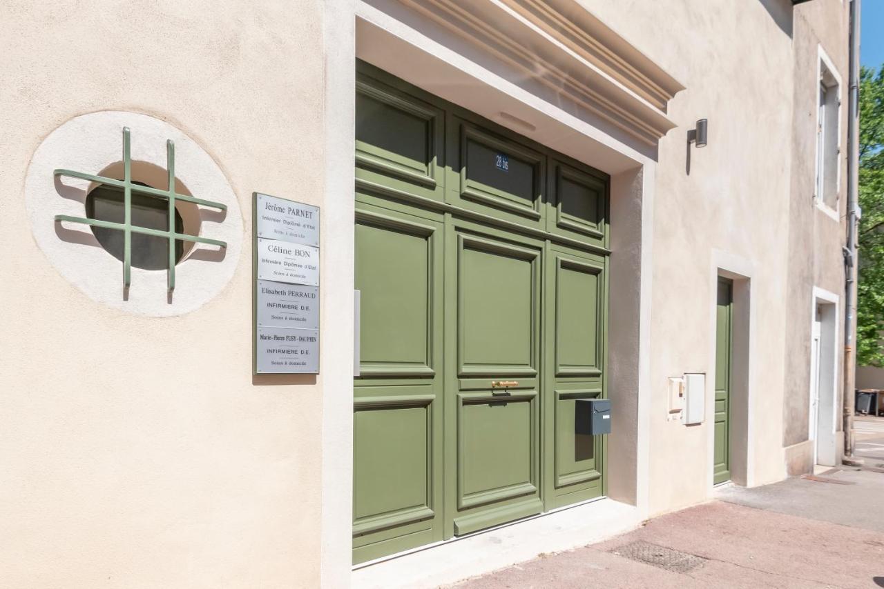 Le Vintage . Centre-Ville Macon . Atypique . Proche Gare . Wifi . Climatisation . Confortable . Bagian luar foto